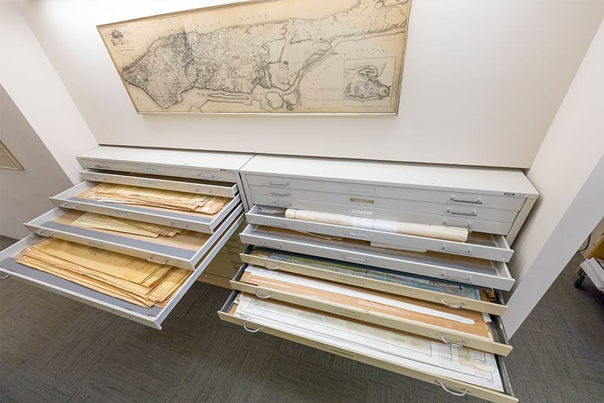 MRCE archives of geologic and historical maps date back to the 17th century